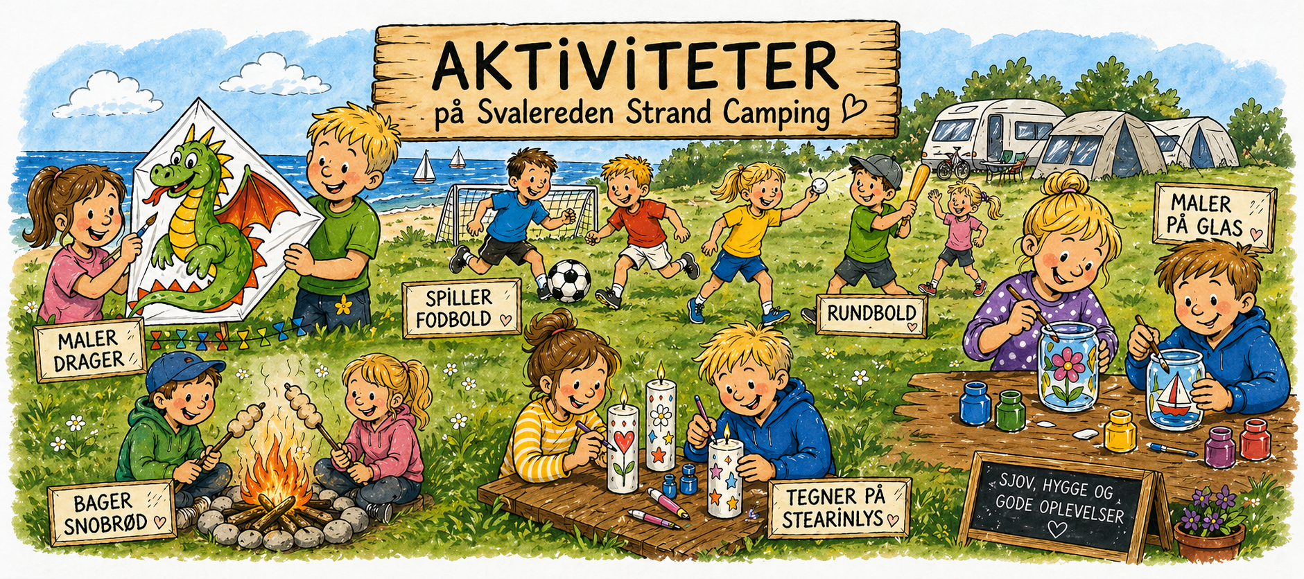 Aktiviteter for børn - teaser
