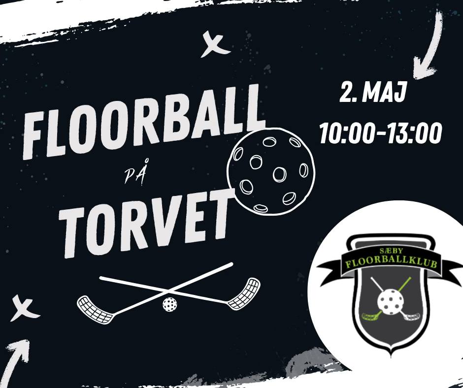 Kom og prøv floorball på torvet
